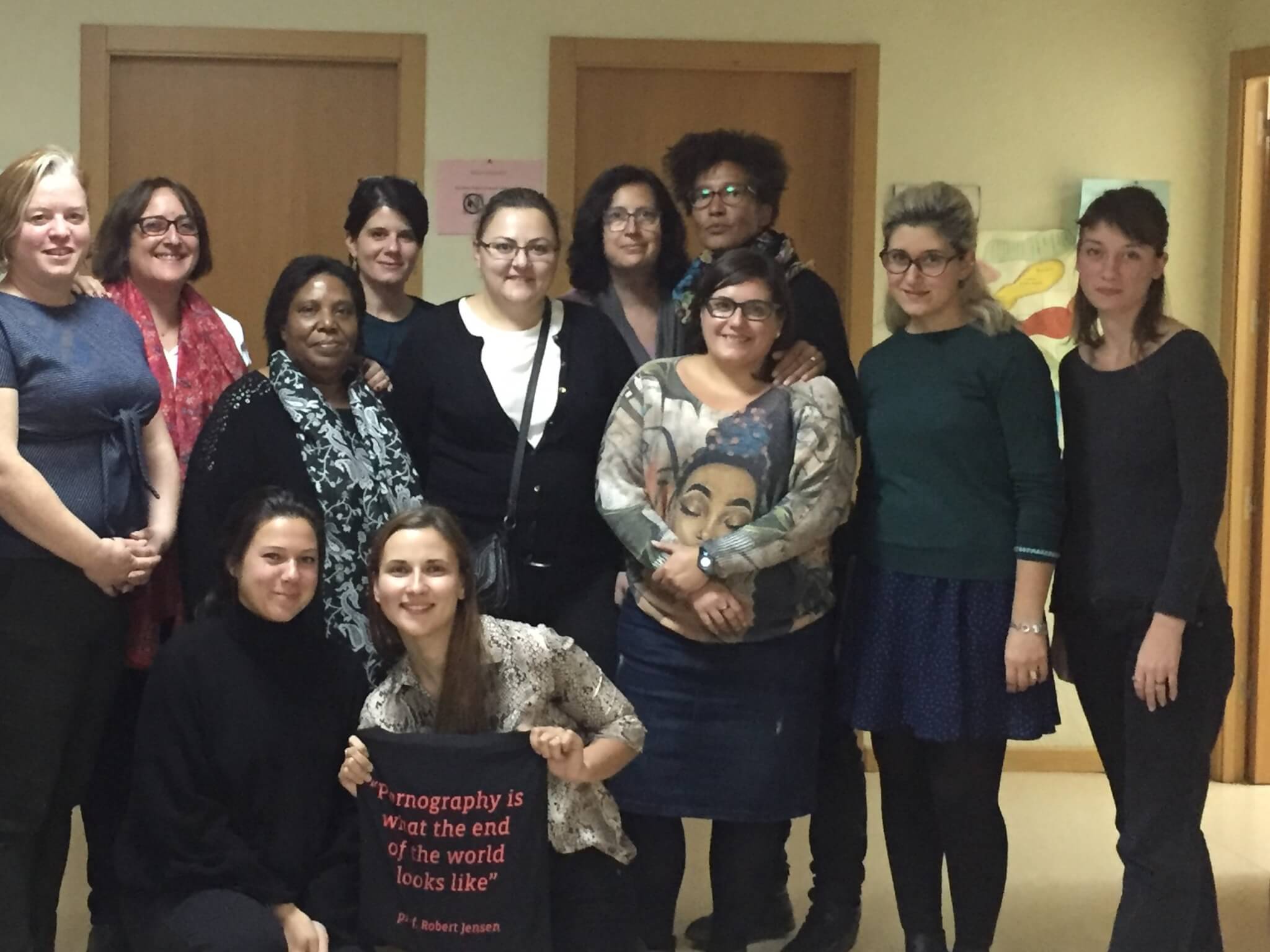 WAVE Working Group on sexualized violence holds study visit in Madrid