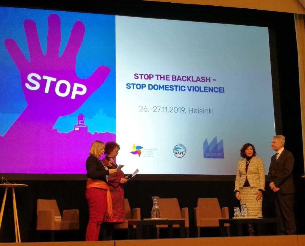 Stop the backlash 1 WAVE and FMS giving Helsinki Declaration to the Finnish and Croatian EU presidencies