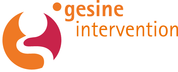logo gesine intervention kreis kontur