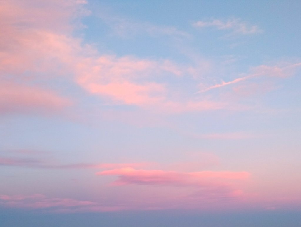 pink sky
